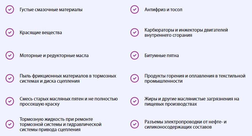 Что может очистить?